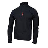 Spyder Buckhorn Cotton Poly Neck Mens Mid Layer