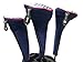USA Patriot Golf Zipper Head Covers Driver 1 3 5 Fairway Woods Headcovers U.S.A Neoprene Style Patriotic Driver Fits All Fairway Clubs and Drivers up to 460cc