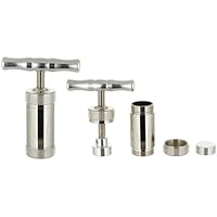 Pollen Press Metal 5 Piece 3.25" Heavy Duty T Handle Spice Compressor GR047-6S
