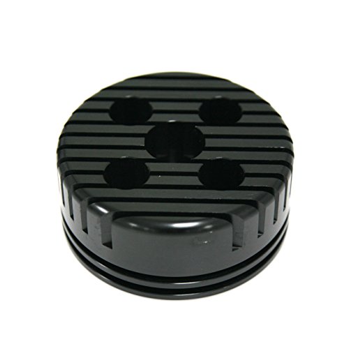 Northtiger CNC Black Cylinder Head And Spark Plug Set For Racing 66/80cc 2 Stroke Engine