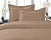 Elegant Comfort 1500 Premier Hotel Quality 4-Piece Bed Sheet Sets, Deep Pockets - Luxurious Wrinkle Free & Fade Resistant, King, Taupe