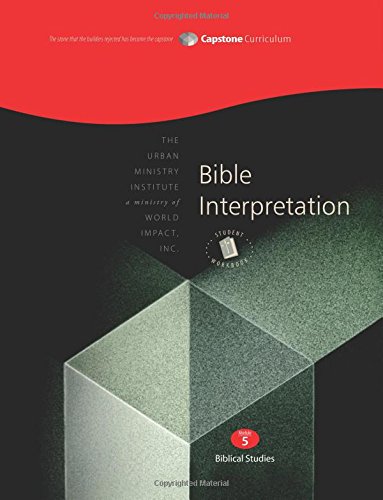 Bible Interpretation, Student Workbook: Capstone Module 5, English