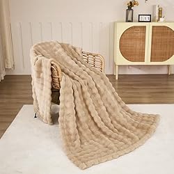 PUMEI Fleece Blanket - Throw Blanket for Couch