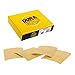 Dura-Gold Premium 1/4 Sheet Gold Sandpaper Sheets, 120 Grit (Box of 25) - 4.5