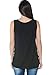 Smallshow Women's Maternity Nursing Tank Top Sleeveless Comfy Breastfeeding Clothes (L)