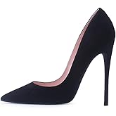Elisabet Tang High Heels, Women Pumps Pointed Toe Stilettos 4.7 inch/12cm Sexy Heels Party Shoes