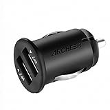 Archeer 4.8A Mini Dual USB Car Charger Adapter, 1-Pack