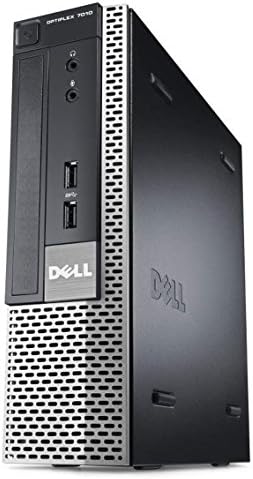 Refurbished Dell Desktop Optiplex 7010 USFF - Intel Core i3-3220 3.3GHz, 8GB DDR3 RAM, 120GB SSD, Windows 10 Pro
