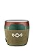 House of Marley, Chant Mini Bluetooth Portable Wireless Speaker, Splash Resistant IPX4, Full Range Sound, Integrated Mic for Use as Speaker Phone, Carabiner, Sustainably Crafted, EM-JA007-GR Green