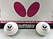 Butterfly G40+ Master Quality Table Tennis Balls - 72 Pack - 40mm - White - Plastic