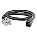 CURT 51382 Quick Plug Electric Trailer Brake Controller Wiring Harness, Select Nissan Armada, Frontier, NV, Pathfinder, Titan, XD, Xterra, Infiniti