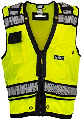 DEWALT DSV521 Class 2 Heavy Duty Surveyor Vest, 5X-Large - Amazon.com