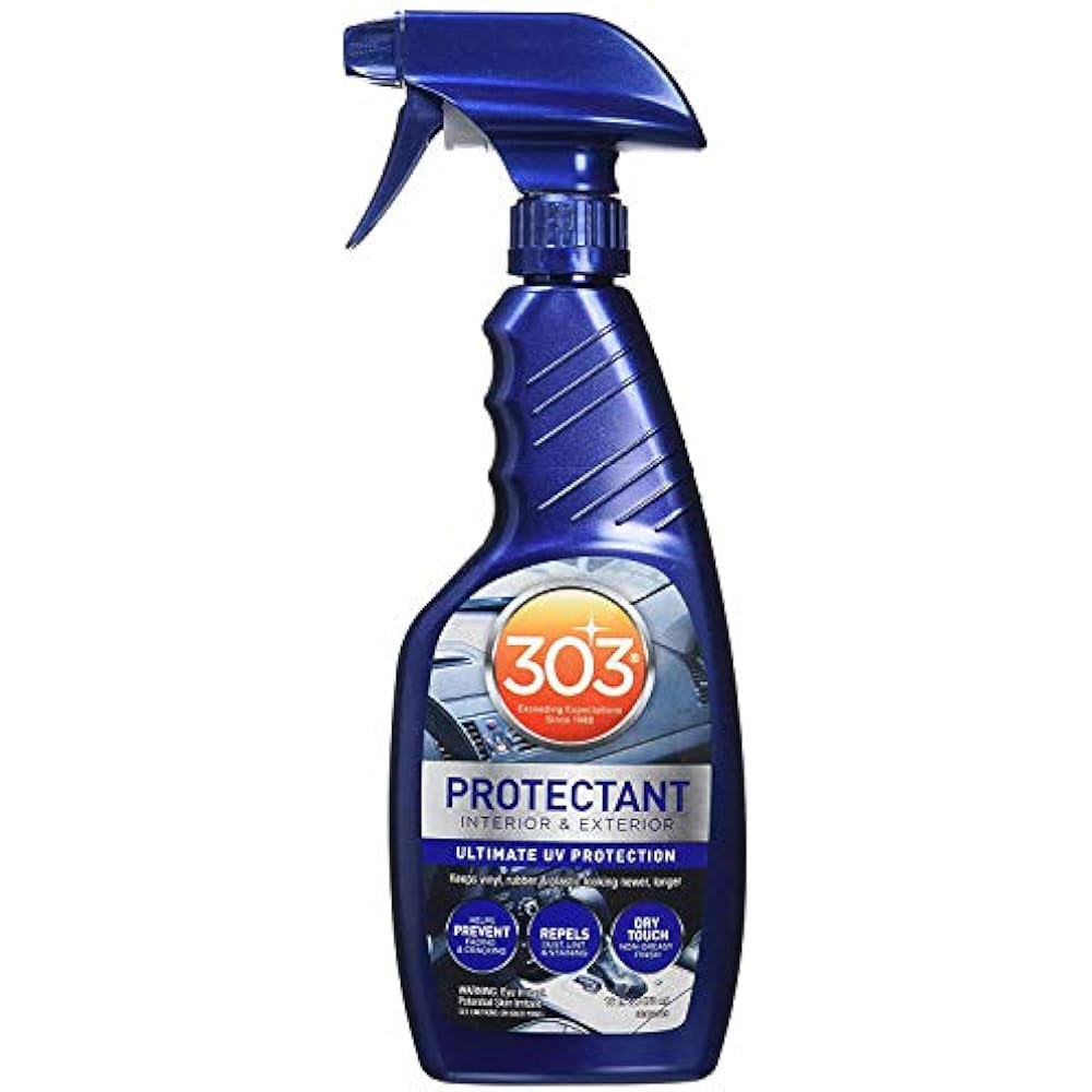 Car Polishes & Waxes 303 (30382) UV Protectant For Vinyl, Rubber, Plastic, Tires eBay