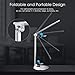 LED Desk Lamp, Miroco Aluminum Alloy Table Lamps with USB Charging Port, Memory Function, 5 Color Temperatures, 5 Brightness Levels, Touch Switch, Eye-Caring and Energy Saving