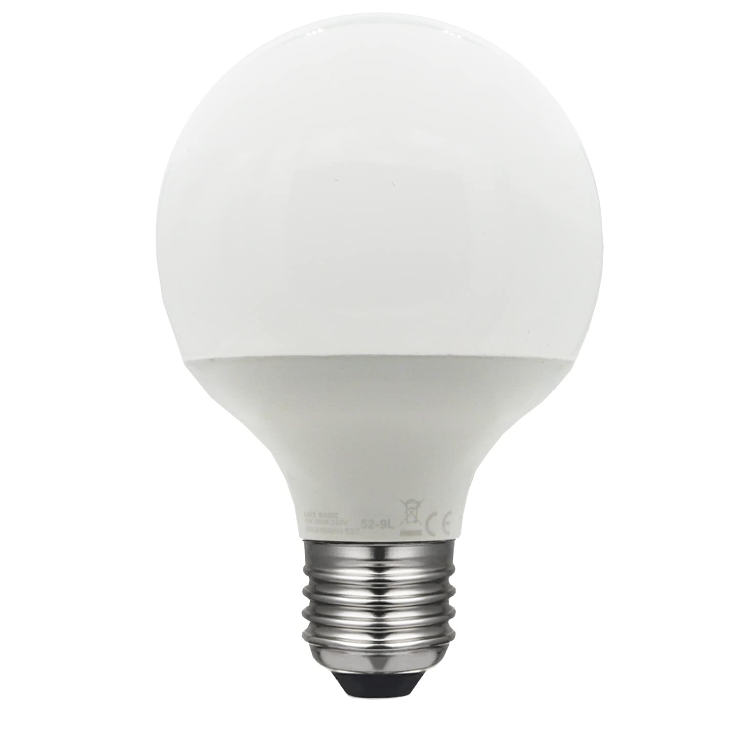 Laes - LED Globe, E27, 10 Watts, White, 80 x 119 mm