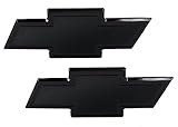 AMI - 96109K - All Sales Chevy Bowtie Grille & Liftgate Emblem W/Border- Black Powdercoat