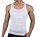 DRSKIN Mens Slimming Body Shaper Vest Abdomen Slim Shirt, Compression Tank for Men (WAI-TA WH02, M)