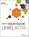 Wiley 11th Hour Guide for 2018 Level II CFA Exam (CFA Curriculum 2018)