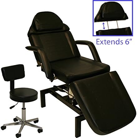 InkBed Hydraulic Lift Tattoo Bed with Artist Chair Ink Bed Studio Equipment