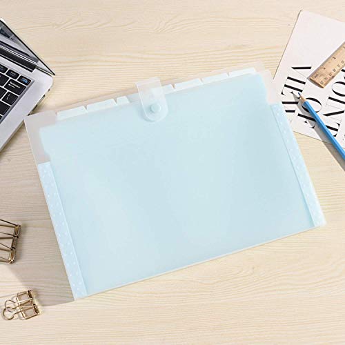 Expanding File Folder 8 Pockets, A4 Paper Harmonium File, Kawaii