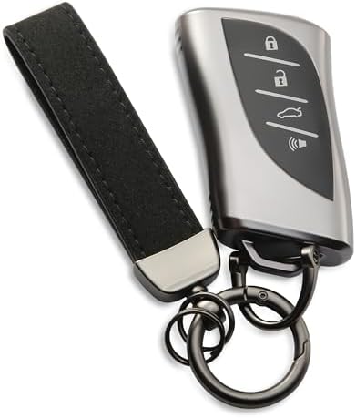 Amazon.com: LEXUS Black Leather Key Chain : Automotive
