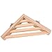 Ioffersuper 7 by 7-Inch Parrot Bird Cage Perches, Wood Corner Shelf Laddered Platform for Hamster Bird Cagesthumb 1