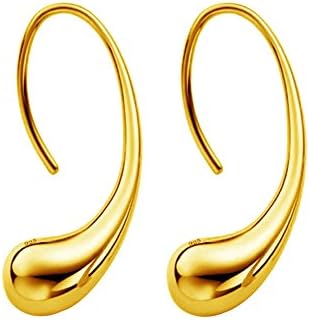 Sterling Silver Earrings, Muranba Fashion Classic Sterling Silver Thread Drop Earrings Teardrop Back Earrings