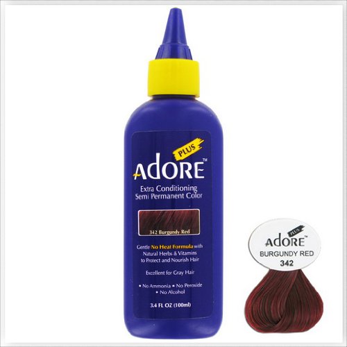 Adore Plus #342 BURGANDY RED 3.4 FL OZ