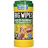 Big Wipes 2440 Multi-Surface Reinigingsdoekjes (Pack van 80), Geel