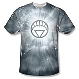 Energy -- White Lantern All-Over Front Print Sports Fabric T-Shirt