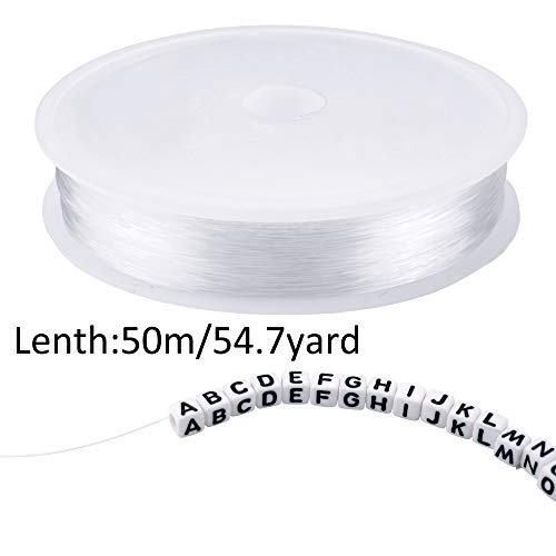 3 1000PCS+Alphabet+Elastic+Necklace+Bracelet