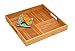 Lipper International Bamboo Wood Criss-Cross Serving Tray, 15