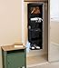 Simple Houseware 5 Shelf Hanging Closet Organizer, Black