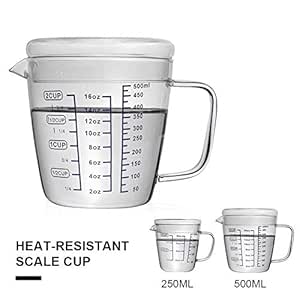 Compra popchilli Jarra Medidora De Vidrio Resistente Al ...