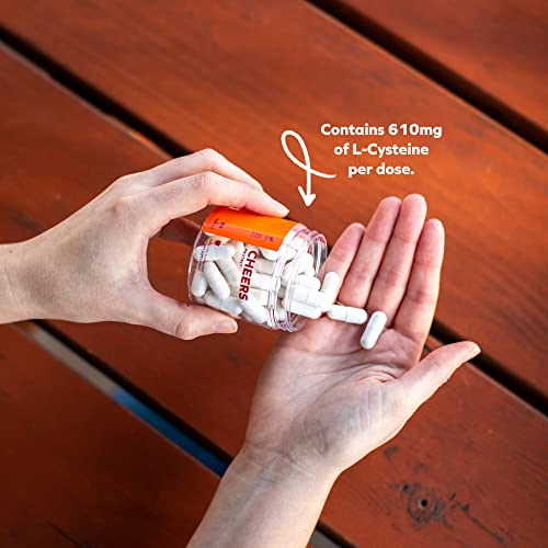 Cheers Protect Daily Liver Supplement for Drinkers with LCysteine