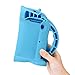 Dwopar iPad Mini 1 2 3 4 Case for Kids, Soft Silicone Kids Proof Case with Carrying Handle Shockproof Baby Proof Protective and Durable Cover with Stand for Apple iPad Mini 1 2 3 4 Robot Baby - Blue