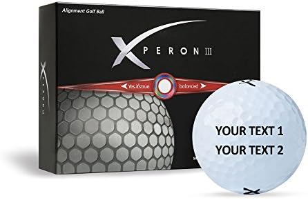 XPERON GOLF Balls Dual Alignment 6 Types with Personalized Option (One Dozen) XPERON GOLF Balls Dual Alignment 6 Types with Personalized Option (One Dozen)