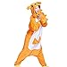 Itopfox Adult Animal Pajamas - Kangaroo One Piece Plush Cosplay Onsies Sleepwear Size L