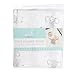 aden by aden + anais Pack ‘n Play Playard Crib Sheet, 100% Cotton Muslin, Super Soft, Breathable, Snug Fit Safari Babes- Elephant