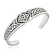 Dan's Jewelers Classic Celtic Knot Bracelet with Irish Design, Fine Pewter Jewelry