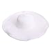 HDE White Sun Hats for Women - Wide Brim Beach Floppy Summer Hat for Girls