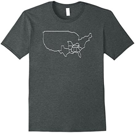 Mens SEC State T Shirt Medium Dark Heather