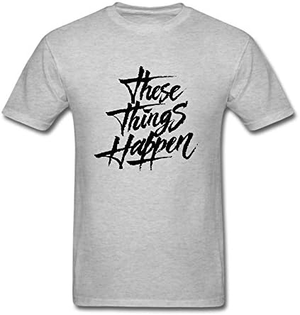 AiK These Things Happen G-Eazy Quotes Cotton Men's T-Shirt