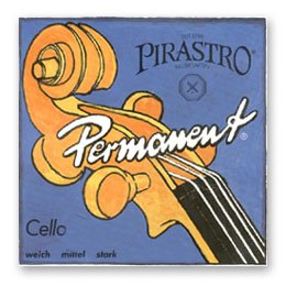 Pirastro Permanent Soloist 4/4 Cello A String - Chromesteel/Steel - Medium Gauge