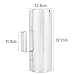 Alomejor Professional Guiro, 5 x 12.8'' Stainless Steel Guiro Shaker with Scraper Percussion Instrument