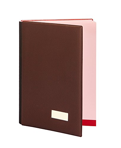 Pardo 87505 – Portfolio with extensible Spine, Accordion Style with 18 Dividers, Burgundy