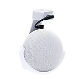 CloverTale Home Outlet Wall Mount Holder for Alexa Echo Dot, Bose, Anker, Home Mini round speakers Accessories