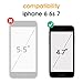 iPhone 7 6s 6 Wireless Charging Case[No Built-in Battery], Wefunix [3 in 1] Wireless Charger Receiver Case-Qi Charging Receiver& Flexible Lightning Connector& Screen Protector, 4.7