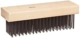 Weiler 44067 0.014" Wire Size, 7-1/4" X 2-1/4" Block Size, 6 X 19 No. Of Rows, Flat Face Fill, Block Type Scratch Brush