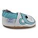 Petit Marin Beautiful Soft Leather Baby Shoes with Suede Soles – Toddler / Infant Shoes - Crib Shoes – Baby First Walking Shoes - Pre-walker Shoes - Blue Bear - 12-18 Months (20 Designs)